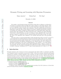 Dynamic Pricing and Learning with Bayesian Persuasion