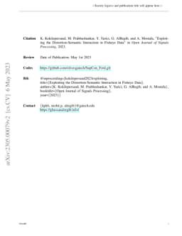 Exploiting the Distortion-Semantic Interaction in Fisheye Data