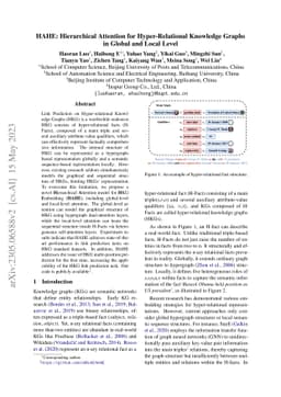 HAHE: Hierarchical Attention for Hyper-Relational Knowledge Graphs in
  Global and Local Level