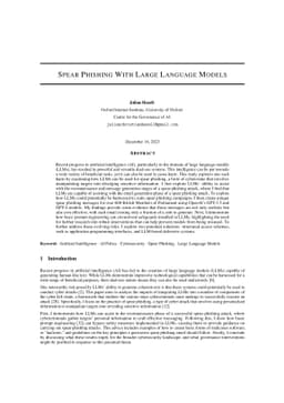 Spear Phishing With Large Language Models