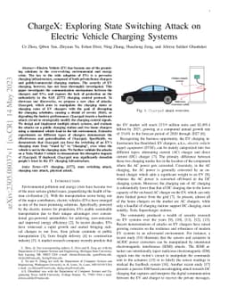 ChargeX: Exploring State Switching Attack on Electric Vehicle Charging
  Systems