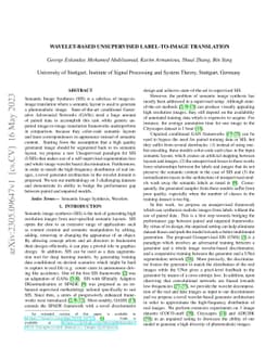 Wavelet-based Unsupervised Label-to-Image Translation