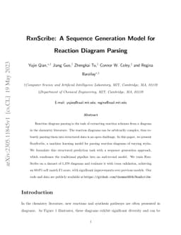 RxnScribe: A Sequence Generation Model for Reaction Diagram Parsing
