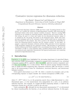 Contrastive inverse regression for dimension reduction