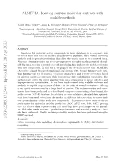 ALMERIA: Boosting pairwise molecular contrasts with scalable methods