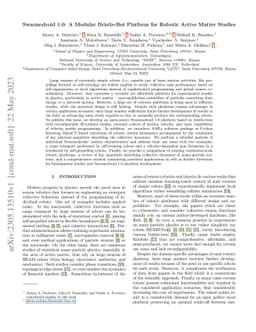 Swarmodroid 1.0: A Modular Bristle-Bot Platform for Robotic Active
  Matter Studies