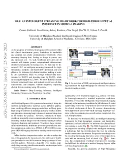ISLE: An Intelligent Streaming Framework for High-Throughput AI
  Inference in Medical Imaging