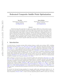 Federated Composite Saddle Point Optimization