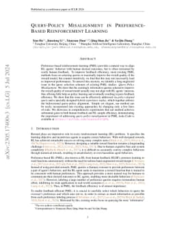 Query-Policy Misalignment in Preference-Based Reinforcement Learning