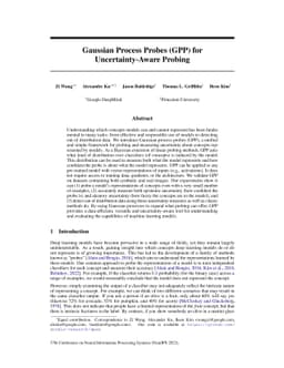 Gaussian Process Probes (GPP) for Uncertainty-Aware Probing