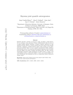 Bayesian joint quantile autoregression