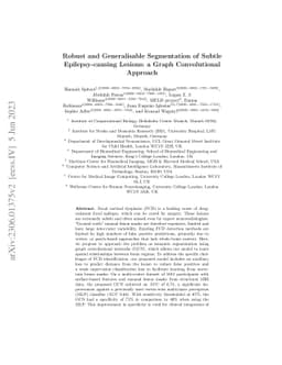 Robust and Generalisable Segmentation of Subtle Epilepsy-causing
  Lesions: a Graph Convolutional Approach