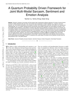 A Quantum Probability Driven Framework for Joint Multi-Modal Sarcasm,
  Sentiment and Emotion Analysis