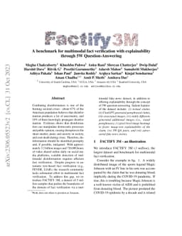 FACTIFY3M: A Benchmark for Multimodal Fact Verification with
  Explainability through 5W Question-Answering