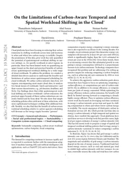 On the Limitations of Carbon-Aware Temporal and Spatial Workload
  Shifting in the Cloud