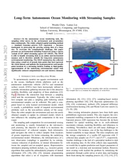 Long-Term Autonomous Ocean Monitoring with Streaming Samples