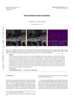 Neural Intersection Function