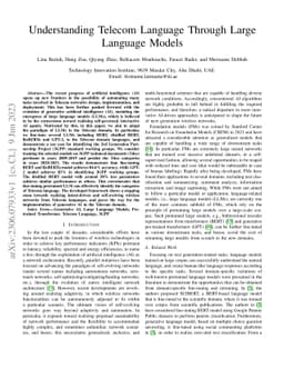 Understanding Telecom Language Through Large Language Models