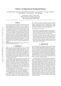 ITALIC: An Italian Intent Classification Dataset