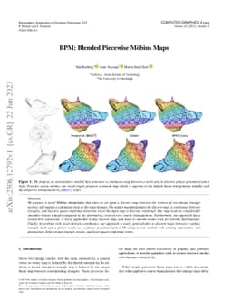 BPM: Blended Piecewise Moebius Maps