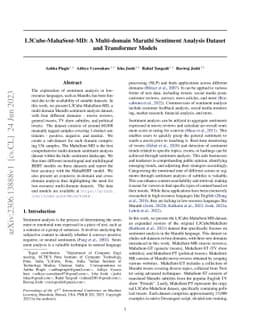 L3Cube-MahaSent-MD: A Multi-domain Marathi Sentiment Analysis Dataset
  and Transformer Models