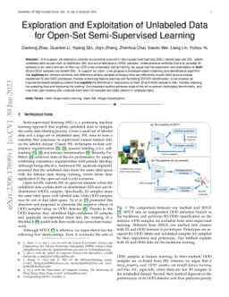 Exploration and Exploitation of Unlabeled Data for Open-Set
  Semi-Supervised Learning