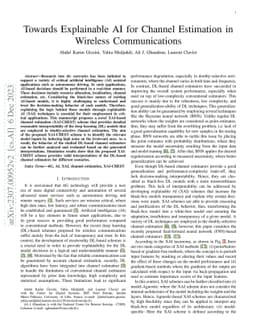 Towards Explainable AI for Channel Estimation in Wireless Communications