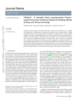 PIGNet2: A Versatile Deep Learning-based Protein-Ligand Interaction
  Prediction Model for Binding Affinity Scoring and Virtual Screening
