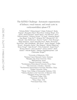 The KiTS21 Challenge: Automatic segmentation of kidneys, renal tumors,
  and renal cysts in corticomedullary-phase CT