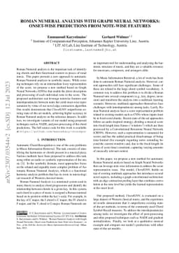 Roman Numeral Analysis with Graph Neural Networks: Onset-wise
  Predictions from Note-wise Features