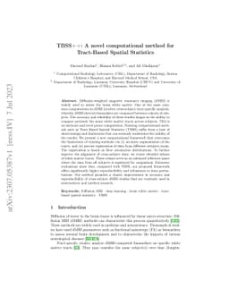 TBSS++: A novel computational method for Tract-Based Spatial Statistics