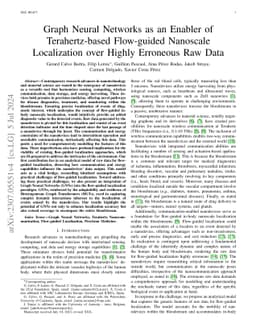 Graph Neural Networks as an Enabler of Terahertz-based Flow-guided
  Nanoscale Localization over Highly Erroneous Raw Data