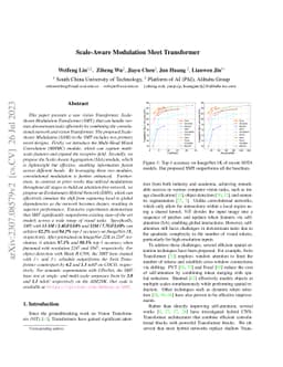 Scale-Aware Modulation Meet Transformer