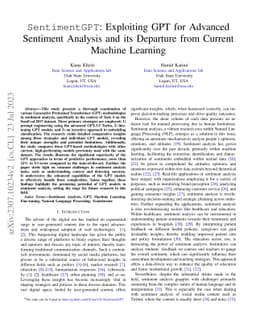 SentimentGPT: Exploiting GPT for Advanced Sentiment Analysis and its
  Departure from Current Machine Learning