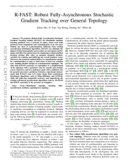 Robust Fully-Asynchronous Methods for Distributed Training over General
  Architecture