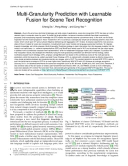 Multi-Granularity Prediction with Learnable Fusion for Scene Text
  Recognition