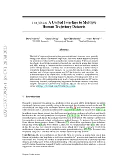 trajdata: A Unified Interface to Multiple Human Trajectory Datasets