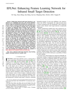 EFLNet: Enhancing Feature Learning for Infrared Small Target Detection