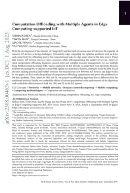 Computation Offloading with Multiple Agents in Edge-Computing-Supported
  IoT