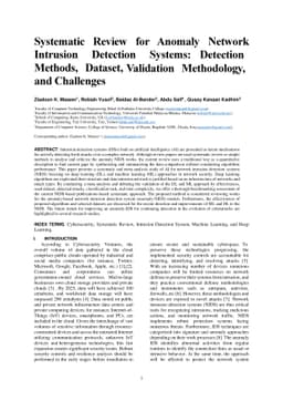Meta-Analysis and Systematic Review for Anomaly Network Intrusion
  Detection Systems: Detection Methods, Dataset, Validation Methodology, and
  Challenges