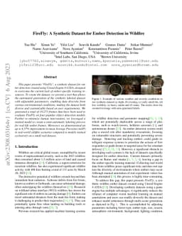 FireFly A Synthetic Dataset for Ember Detection in Wildfire