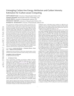 Untangling Carbon-free Energy Attribution and Carbon Intensity
  Estimation for Carbon-aware Computing