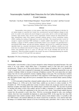 Neuromorphic Seatbelt State Detection for In-Cabin Monitoring with Event
  Cameras