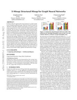 S-Mixup: Structural Mixup for Graph Neural Networks