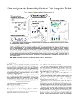Data Navigator: An accessibility-centered data navigation toolkit