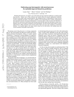 Embracing assay heterogeneity with neural processes for markedly
  improved bioactivity predictions