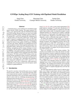 GNNPipe: Scaling Deep GNN Training with Pipelined Model Parallelism