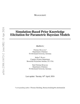 Simulation-Based Prior Knowledge Elicitation for Parametric Bayesian
  Models