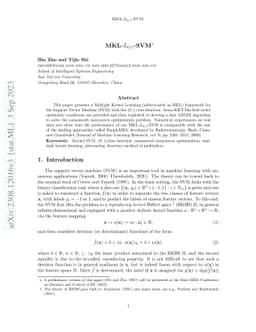MKL-$L_{0/1}$-SVM