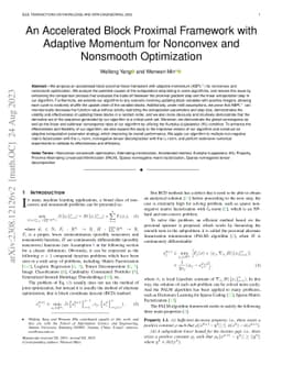 An Accelerated Block Proximal Framework with Adaptive Momentum for
  Nonconvex and Nonsmooth Optimization